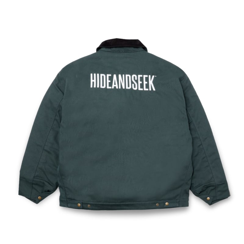 Zip Work Jacket(24aw) | HIDE AND SEEK Official Zip Work Jacket(24aw) | HIDE AND SEEK Official