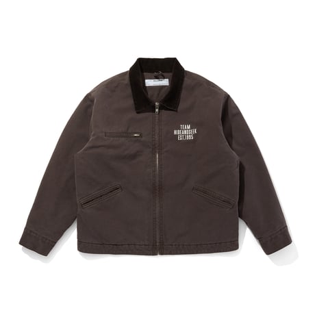 Ox Work Zip Jacket(Washed)