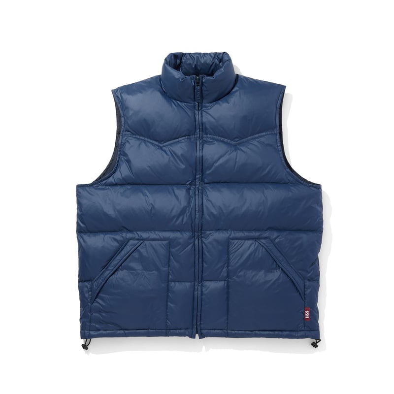 Western Down Vest(25aw) | HIDE AND SEEK Officia
