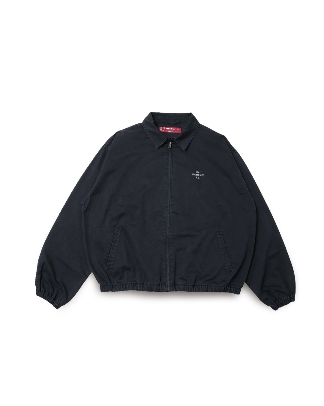 Harrington Jacket(Pigment Dye) | HIDE AND SEEK