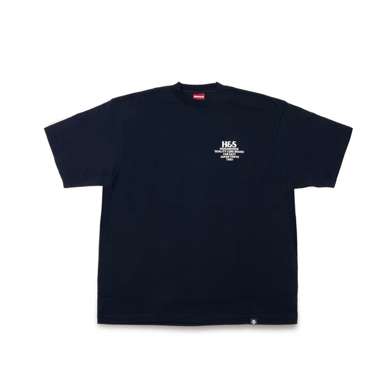 最終値下げ　HS × BH S/S TEE BLACK サイズXL HAS Logo S/S Tee (Back BigSilhouette) | HIDE AN