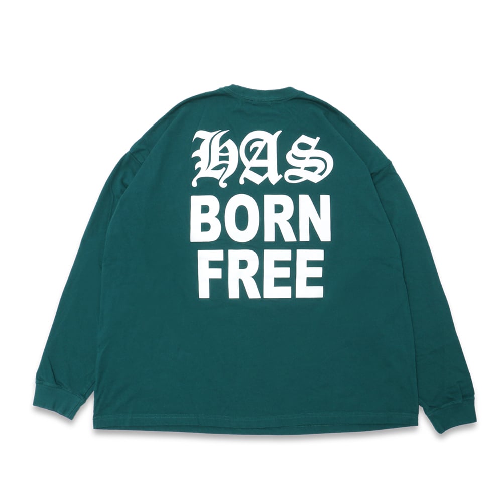 HAS L/S Tee | HIDE AND SEEK Official Web Shop