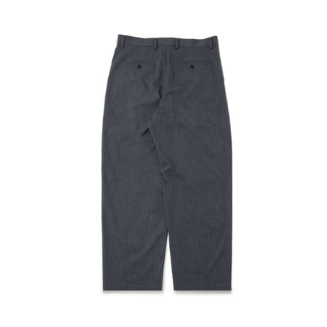 Striped Pleated Trouser