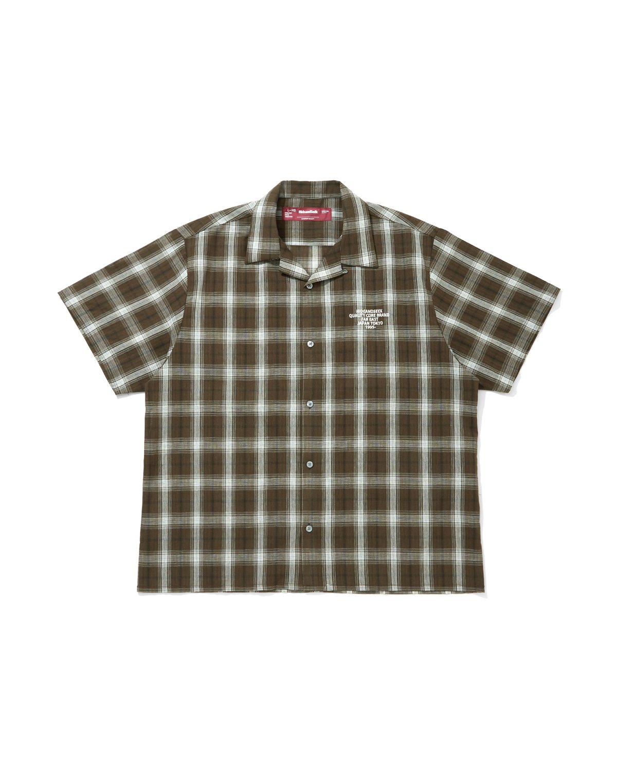 Check S/S Shirt | HIDE AND SEEK Official Web Shop