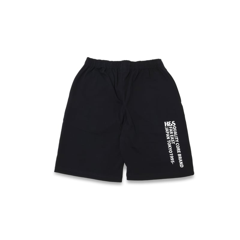パンツ HIDE AND SEEK Logo Short (BLACK) HIDE AND SEEK]Cursive Logo Beach Short/BLACK – R&Co.