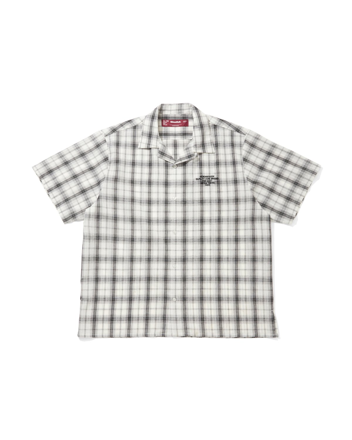 Check S/S Shirt | HIDE AND SEEK Official Web Shop