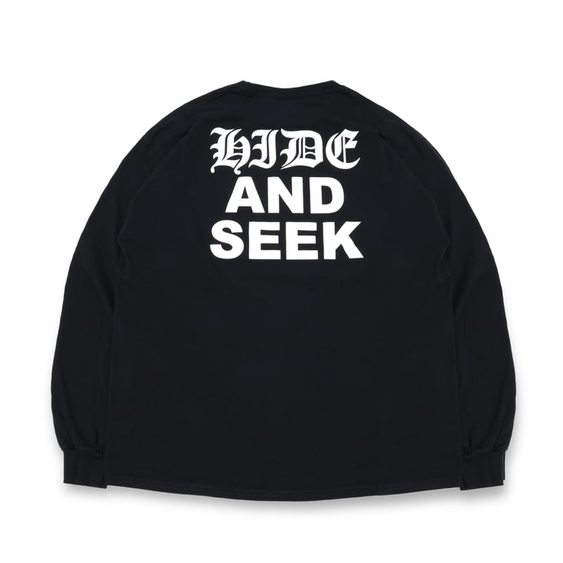 HIDE L/S Tee | HIDE AND SEEK Official Web Shop HIDE L/S Tee | HIDE AND SEEK Official Web Shop
