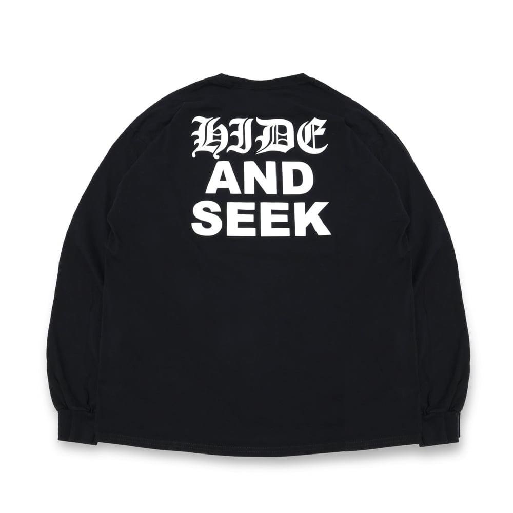 HIDE L/S Tee | HIDE AND SEEK Official Web Shop HIDE L/S Tee | HIDE AND SEEK Official Web Shop