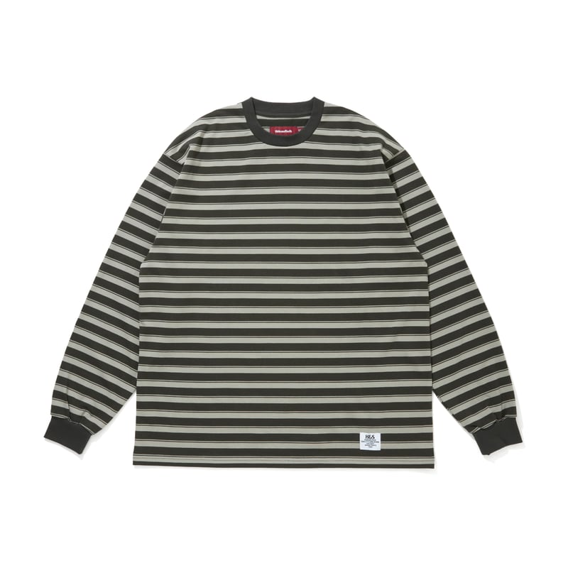 Border L/S Tee(26ss) | HIDE AND SEEK Official W