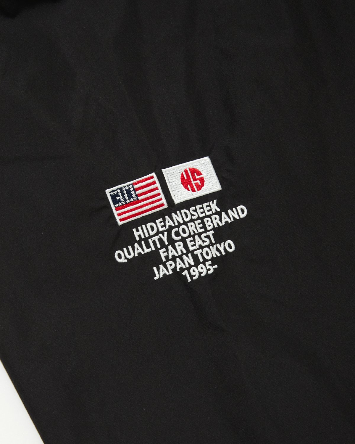 Nylon Zip Hooded Jacket(26ss) | HIDE AND SEEK O