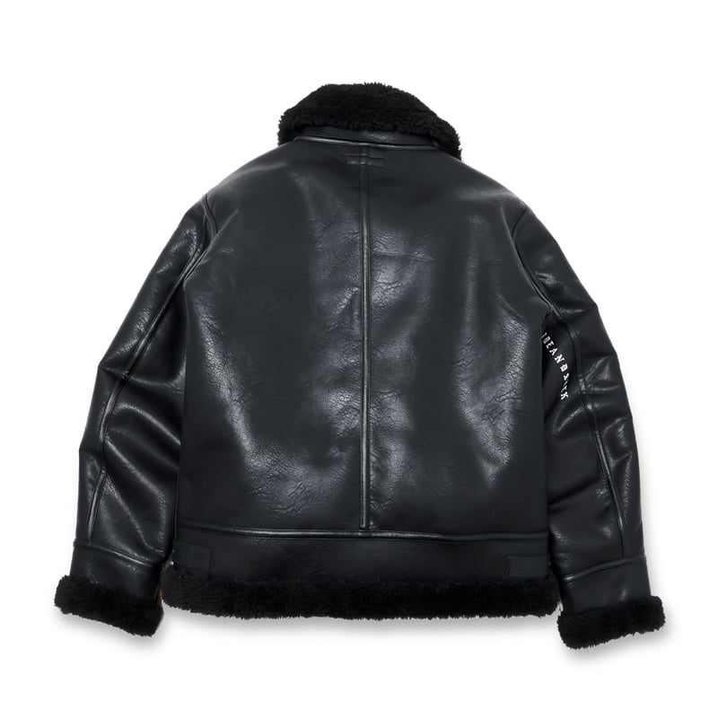 ジャケット・アウター B-3 Jacket Hide and Seek 「B-3 Jacket(24AW)」 フェイクレザー B-3