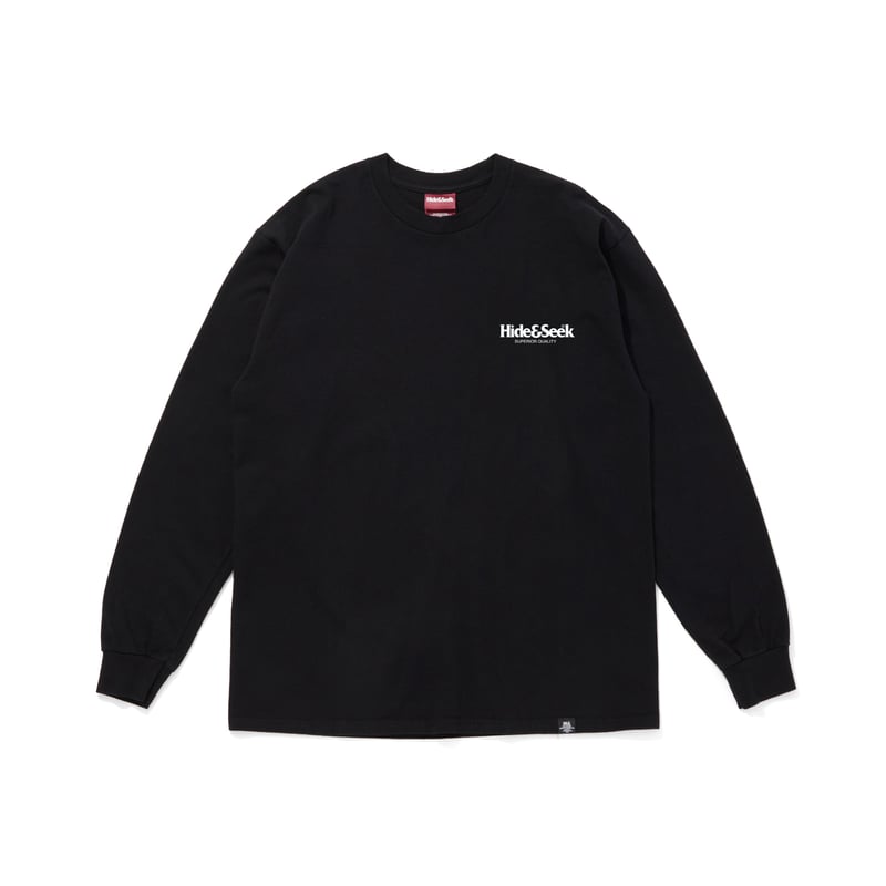 Logo L/S Tee(26ss) | HIDE AND SEEK Official Web