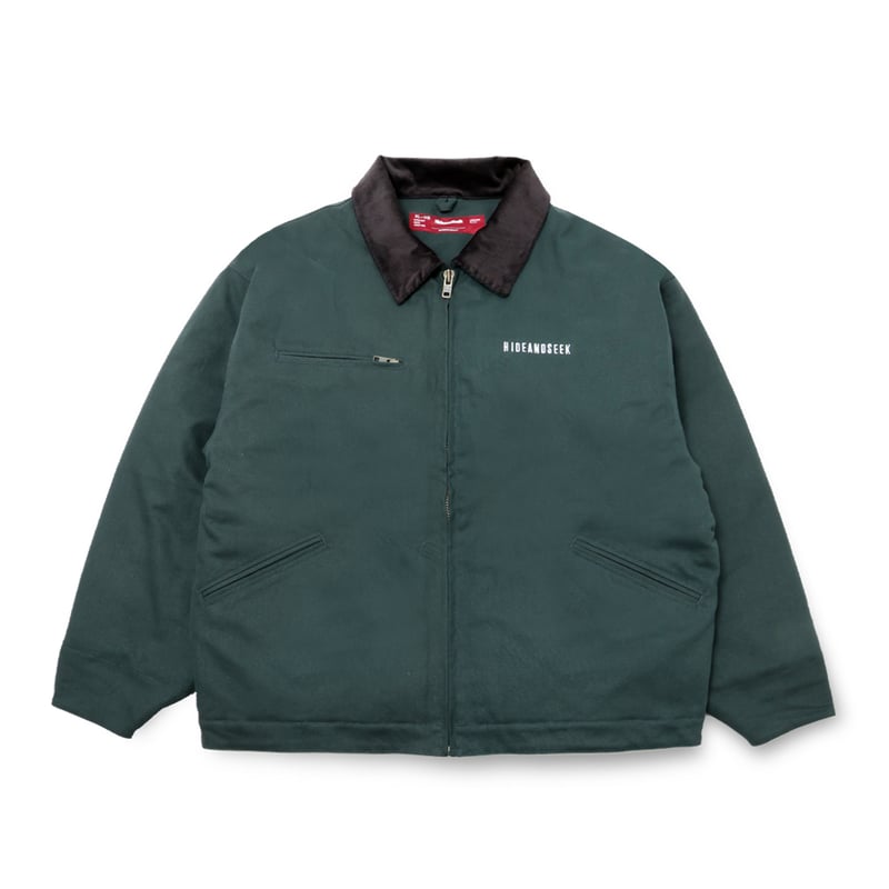 Zip Work Jacket(24aw) | HIDE AND SEEK Official Zip Work Jacket(24aw) | HIDE AND SEEK Official