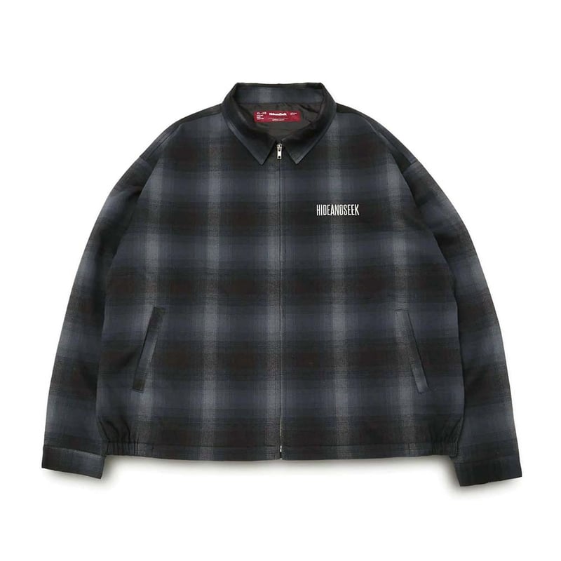 【新品】HideandSeek Check Harrington Jacket Check Harrington Jacket | HIDE AND SEEK Officia