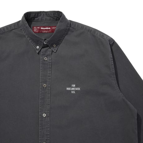 B.D. L/S Shirt(Washed)