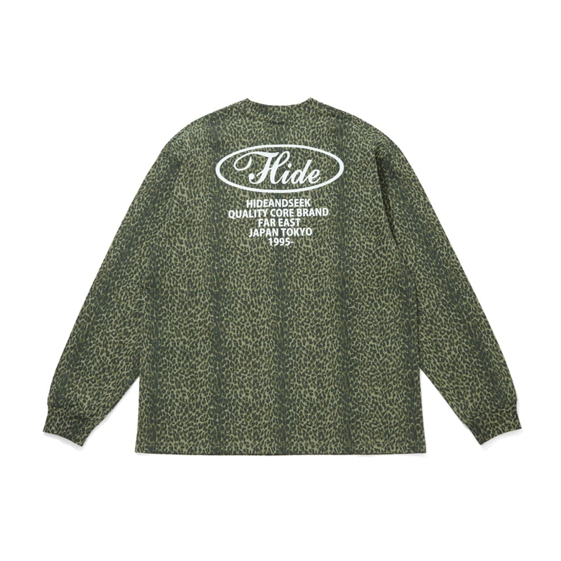 Camo L/S Tee | HIDE AND SEEK Official Web Shop