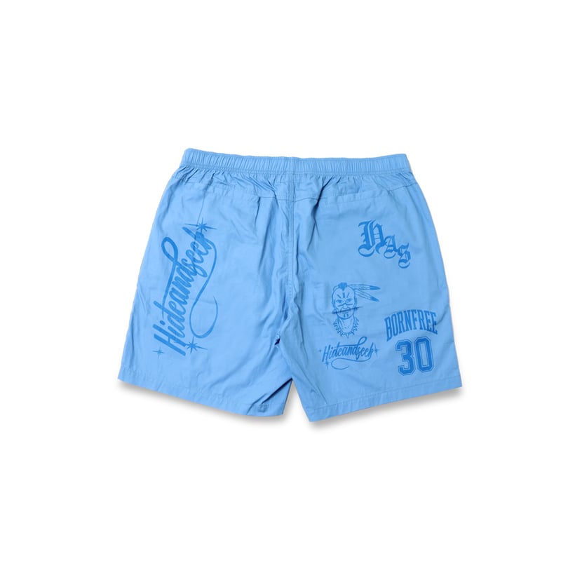 Cursive Logo Beach Short | HIDE AND SEEK Offici