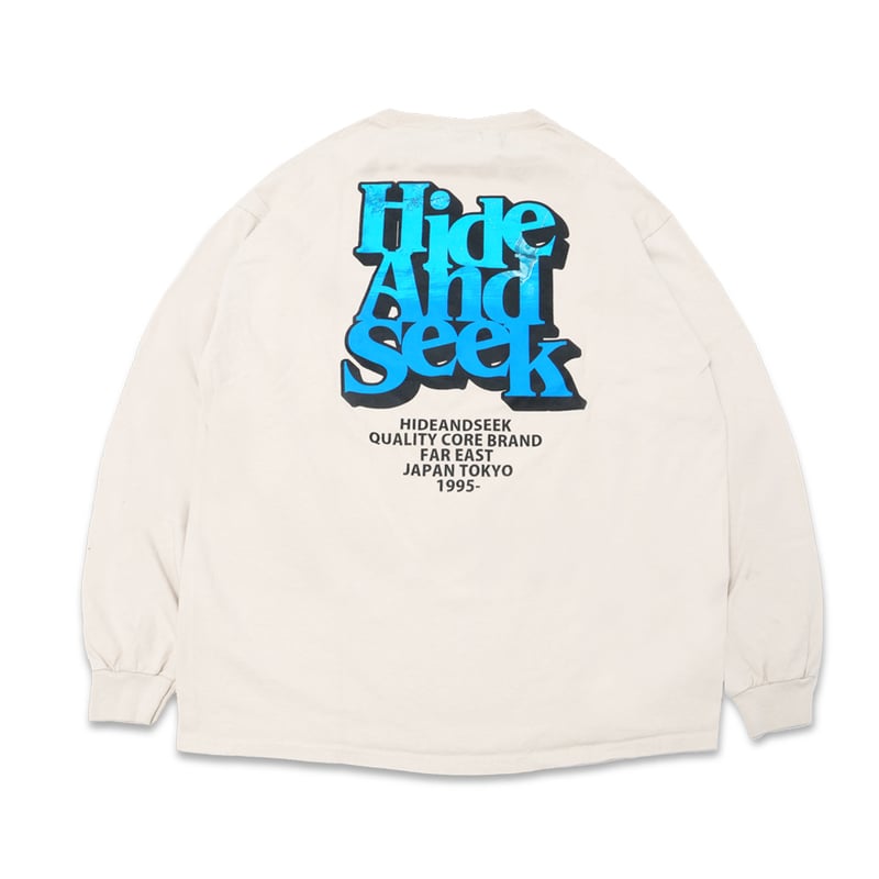 N.Mind L/S Tee | HIDE AND SEEK Official Web Shop