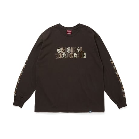 "HideandSeek×Toru Nishiura" Original H&S L/S Tee