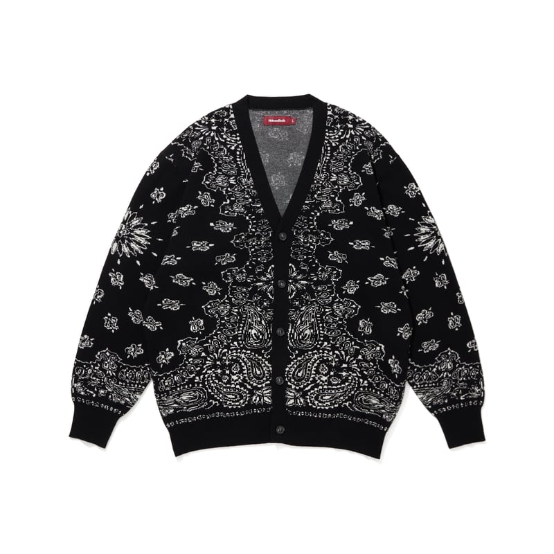 トップス 26SS Hide and Seek Bandana Cardigan H&S Bandana Cardigan | HIDE AND SEEK Official Web Shop