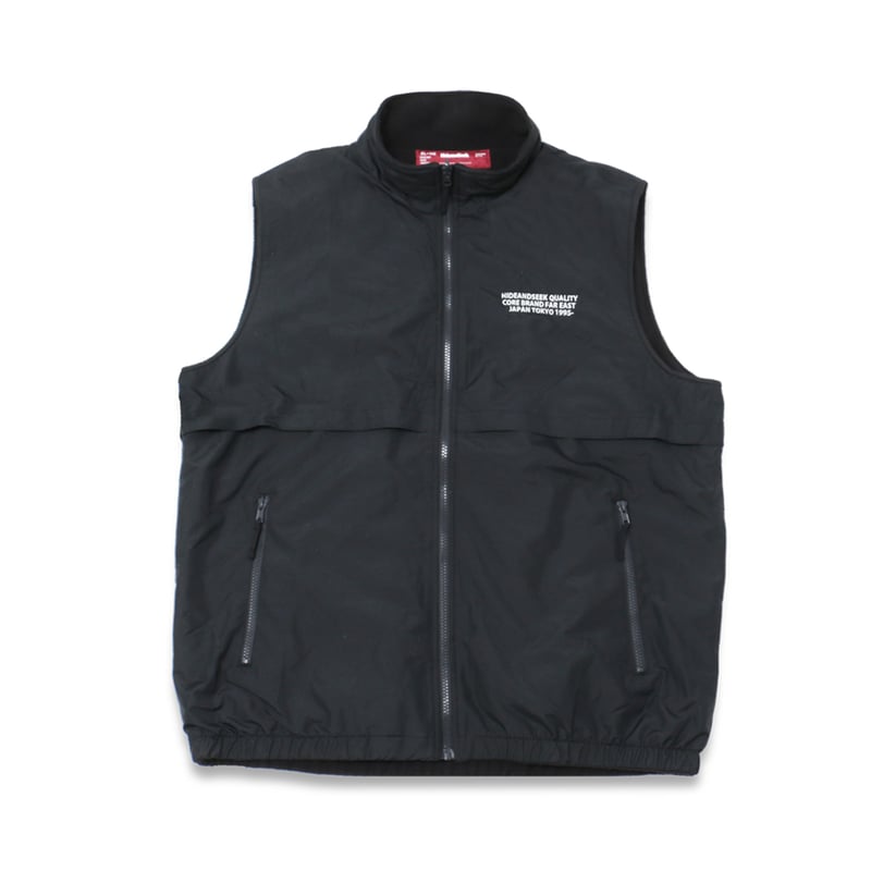 Nylon Zip Vest(24ss) | HIDE AND SEEK Official W Nylon Zip Vest(24ss) | HIDE AND SEEK Official W