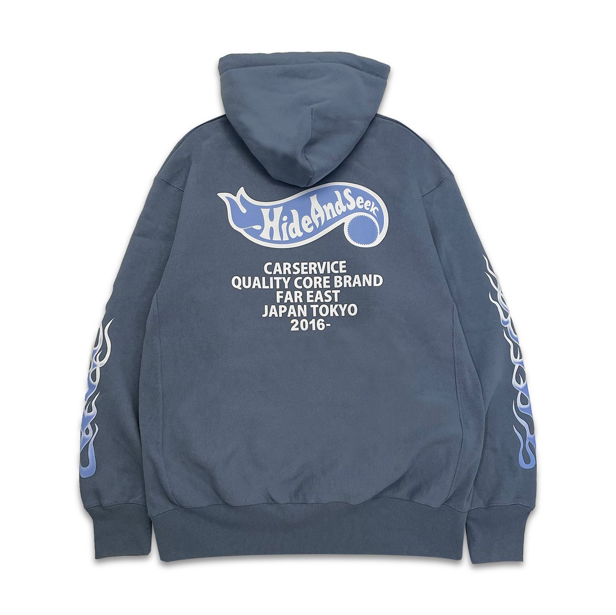 HIDEANDSEEK × CarService Hooded Sweat Shirt | H