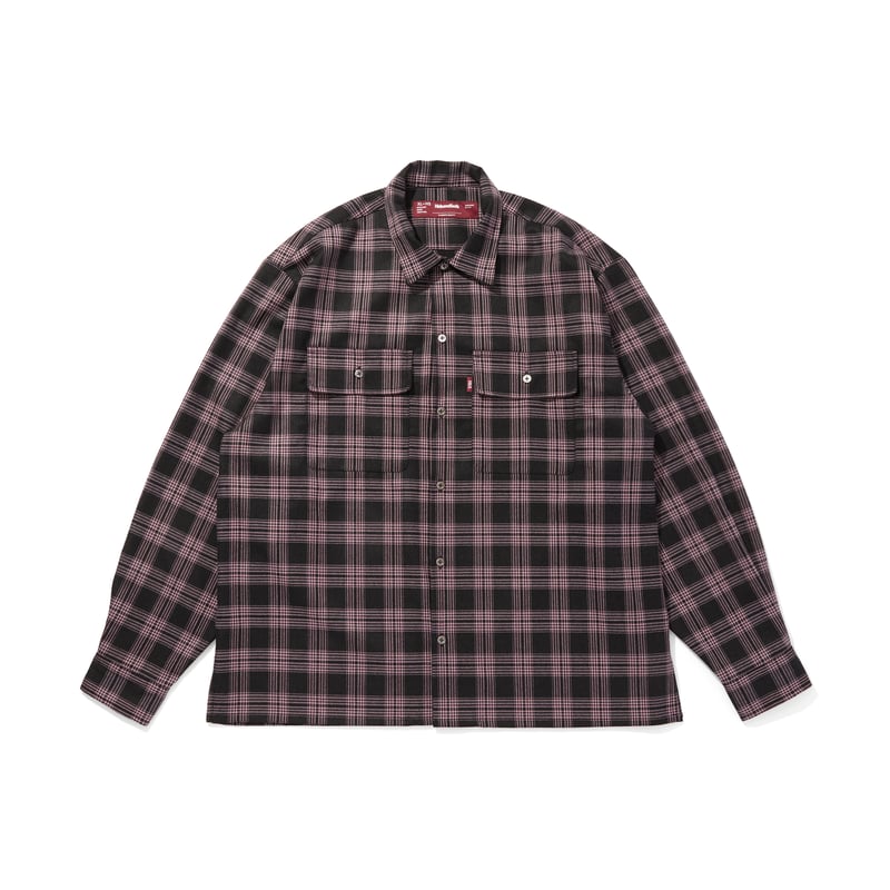 Check L/S Shirt (25aw-2) | HIDE AND SEEK Offici