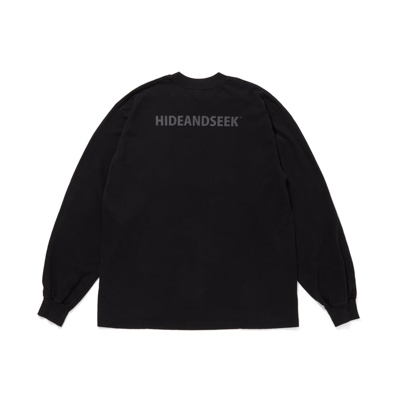Logo L/S Tee(25aw) | HIDE AND SEEK Official Web