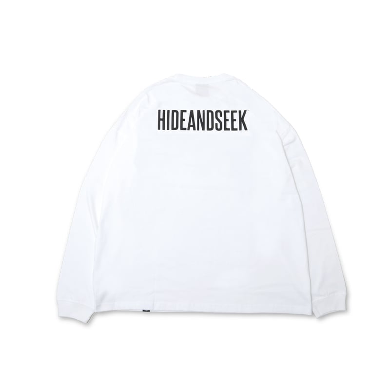 Logo L/S Tee(25ss Back) Big Silhouette | HIDE A