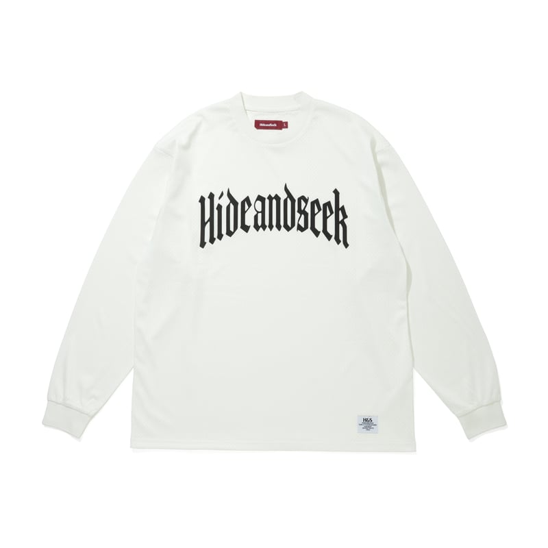 Mesh L/S Tee | HIDE AND SEEK Official Web Shop