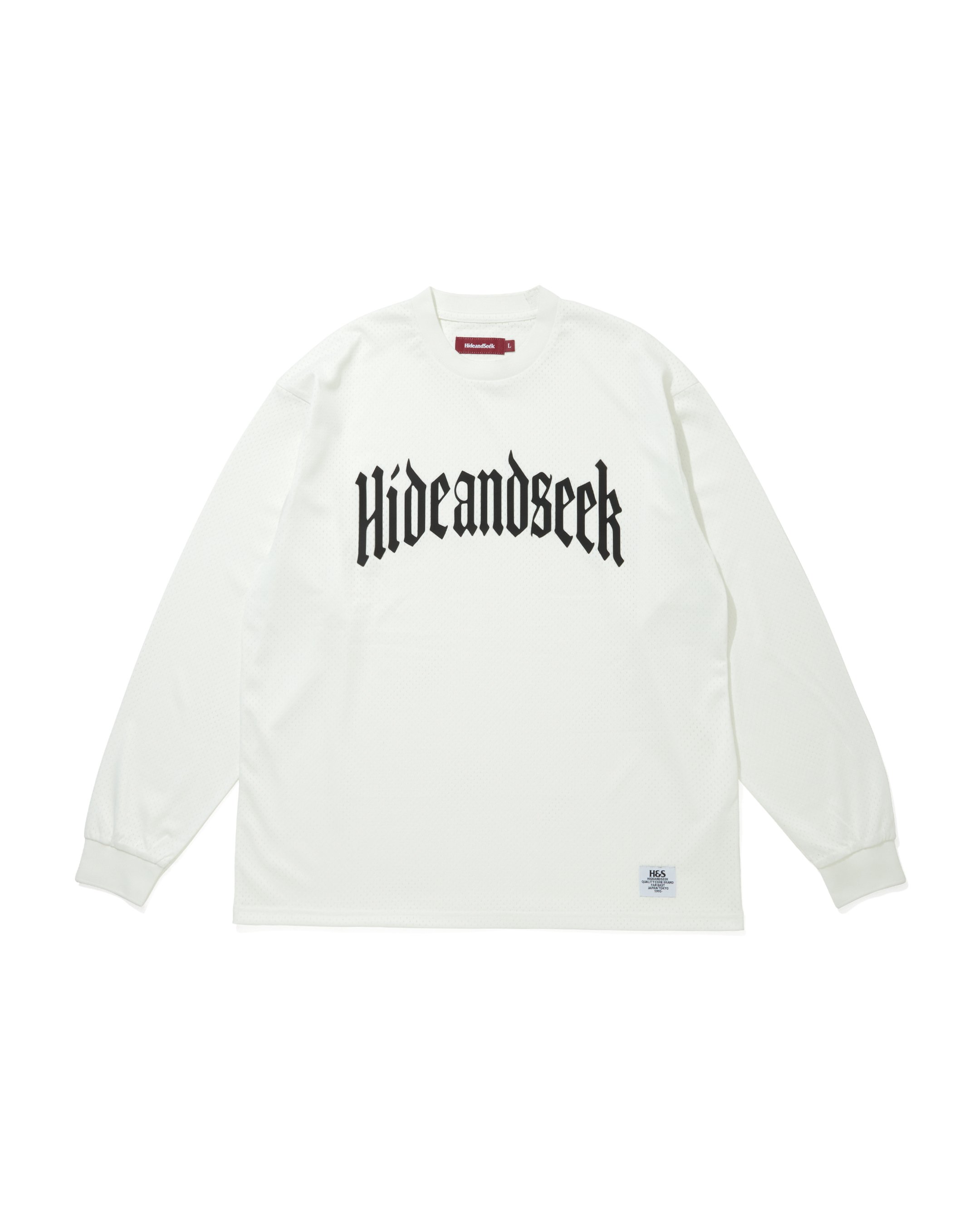 Mesh L/S Tee | HIDE AND SEEK Official Web Shop