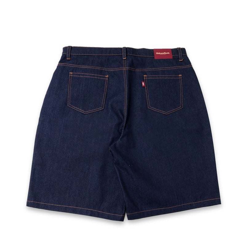 新品　25ss hide and seek リジット　デニム　ショートパンツ Denim Short(25ss Rigid) | HIDE AND SEEK Officia