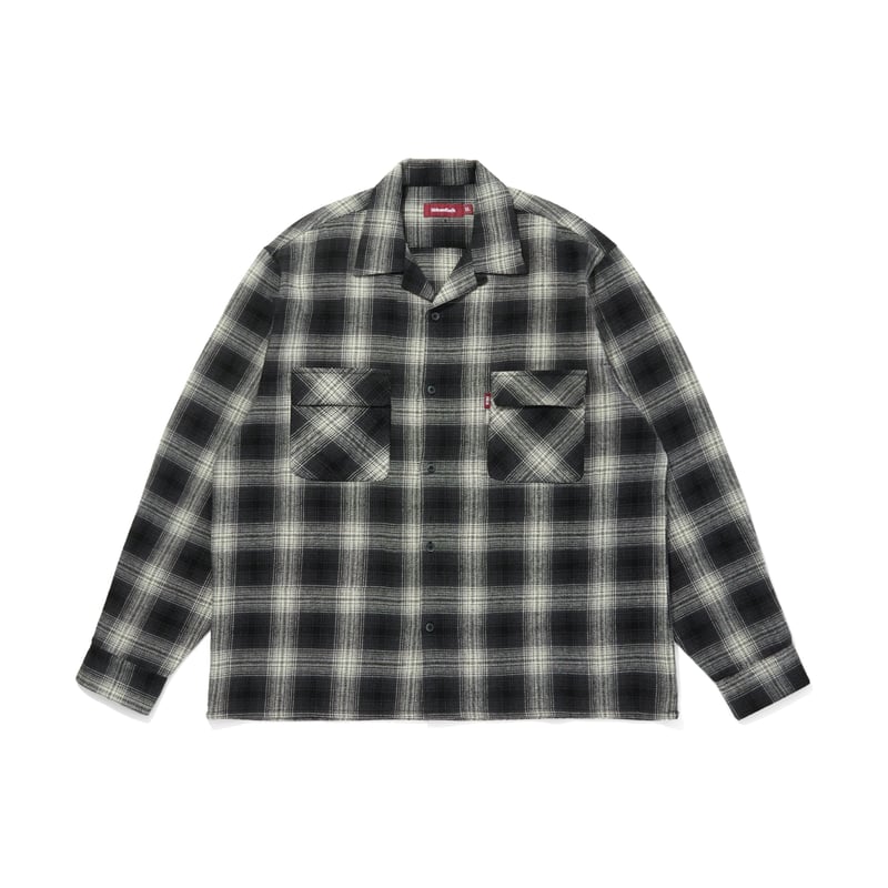 Ombre Check L/S Shirt(25aw) | HIDE AND SEEK Off