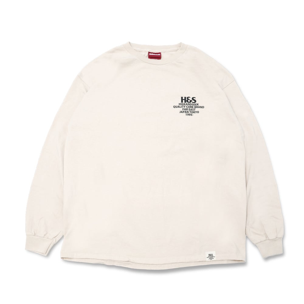 hide and seek × tenderloin L/S TEE HIDE L/S Tee | HIDE AND SEEK Official Web Shop