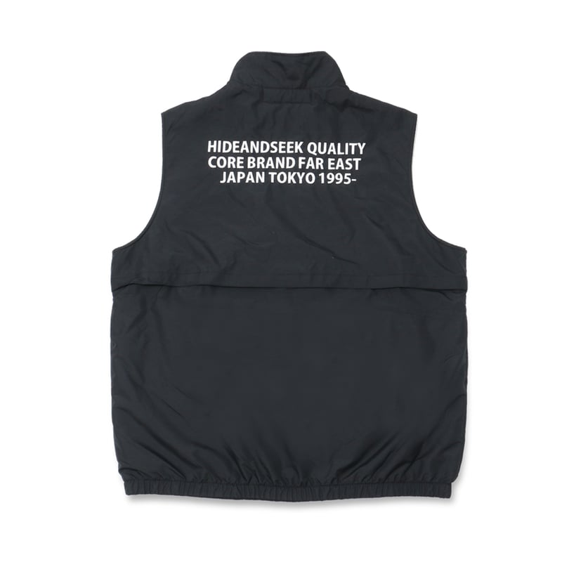 Nylon Zip Vest(24ss) | HIDE AND SEEK Official W Nylon Zip Vest(24ss) | HIDE AND SEEK Official W