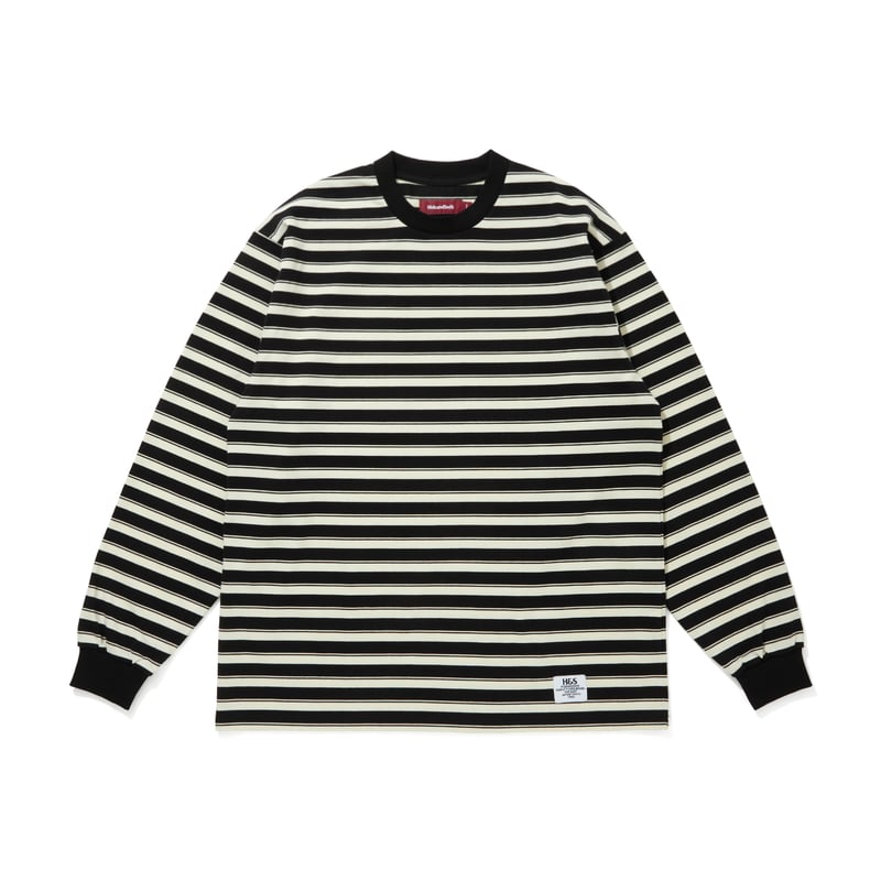 Border L/S Tee(26ss) | HIDE AND SEEK Official W