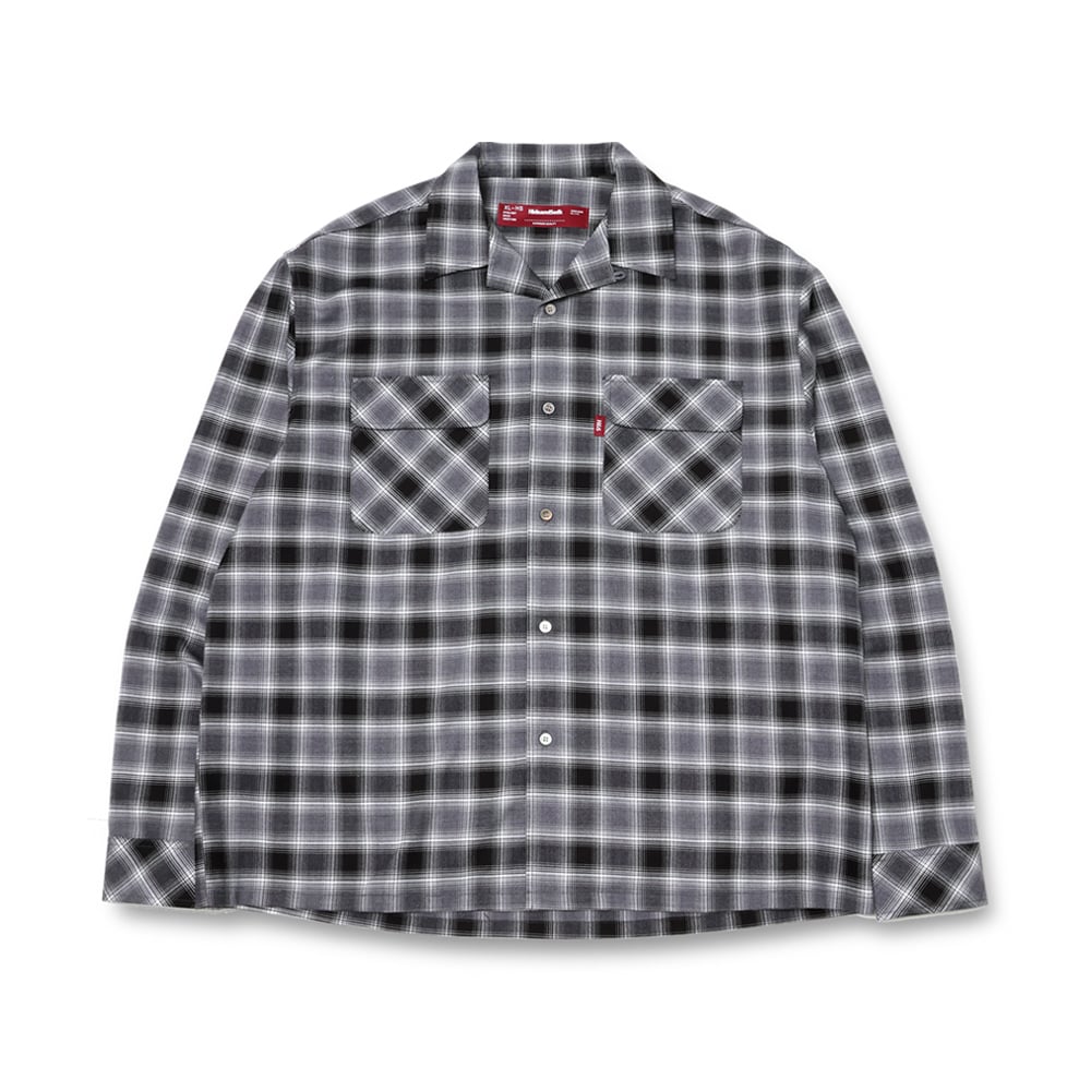 Ombre Check L/S Shirt(24aw) | HIDE AND SEEK Off Ombre Check L/S Shirt(24aw) | HIDE AND SEEK Off
