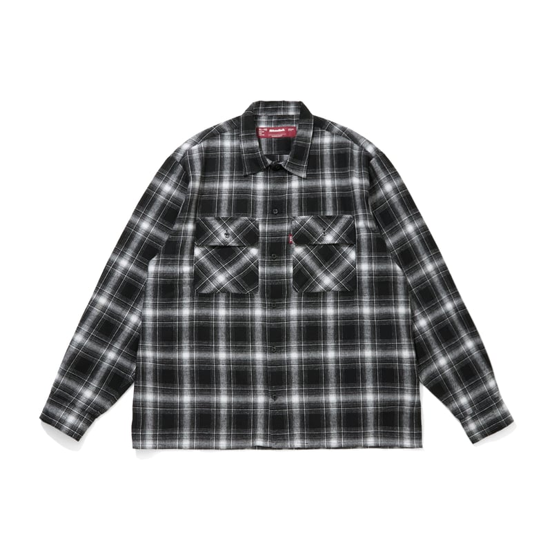 Ombre Check L/S Shirt(26ss) | HIDE AND SEEK Off