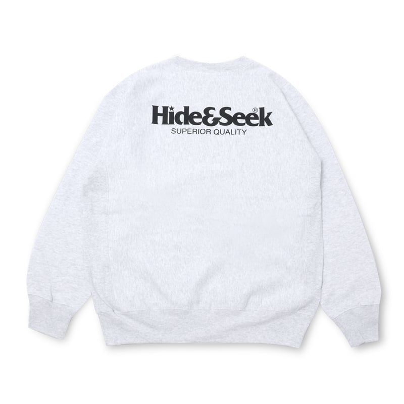 ハイドアンドシーク 長袖 Tシャツ Logo Sweat Shirt(24aw) | HIDE AND SEEK Official