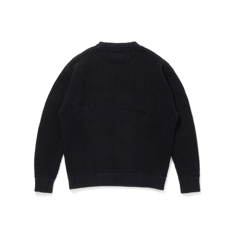 Heavy Waffle Knit Sweater | HIDE AND SEEK Offic