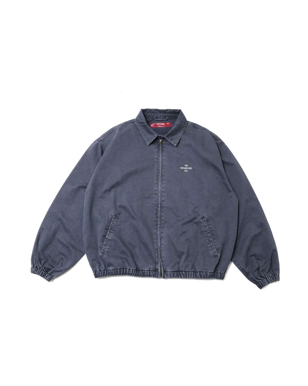 Harrington Jacket(Pigment Dye) | HIDE AND SEEK