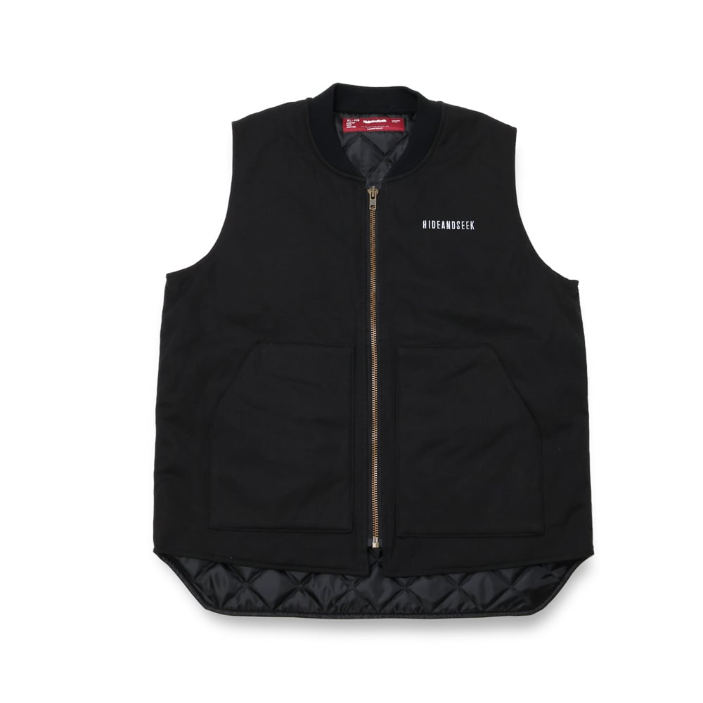 トップス HIDE AND SEEK Work Zip Vest (24aw) fit=scale-down,w=1200