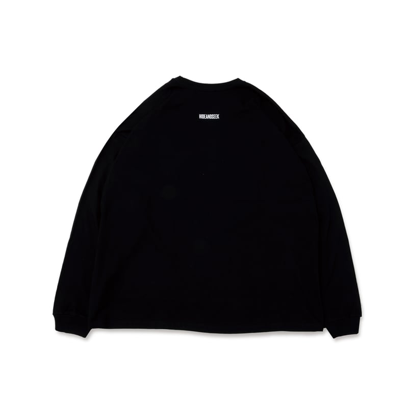 Logo L/S Tee(25ss Front) Big Silhouette | HIDE