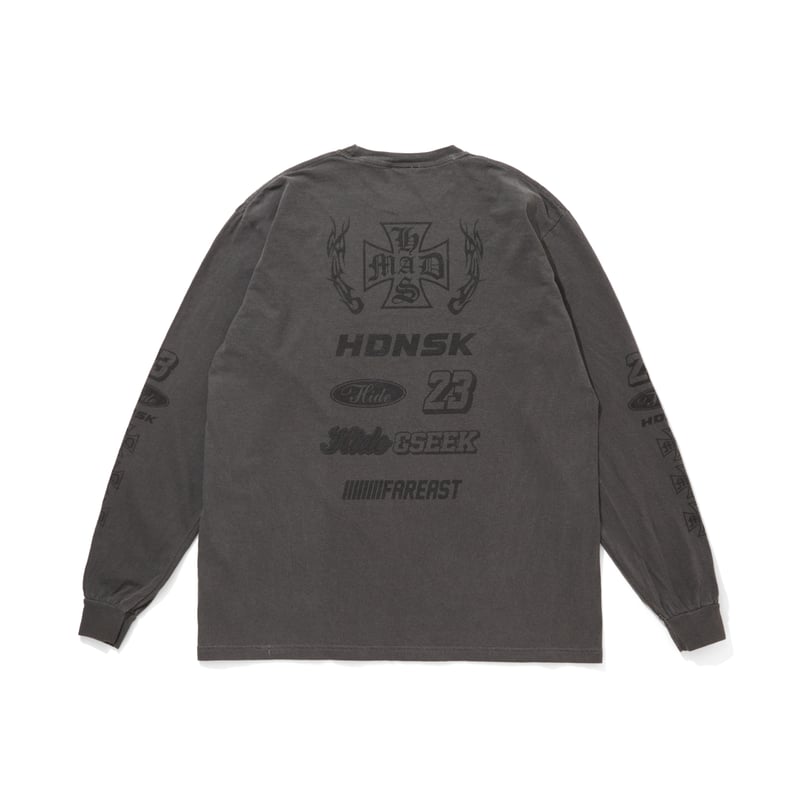 No23 L/S Tee | HIDE AND SEEK Official Web Shop