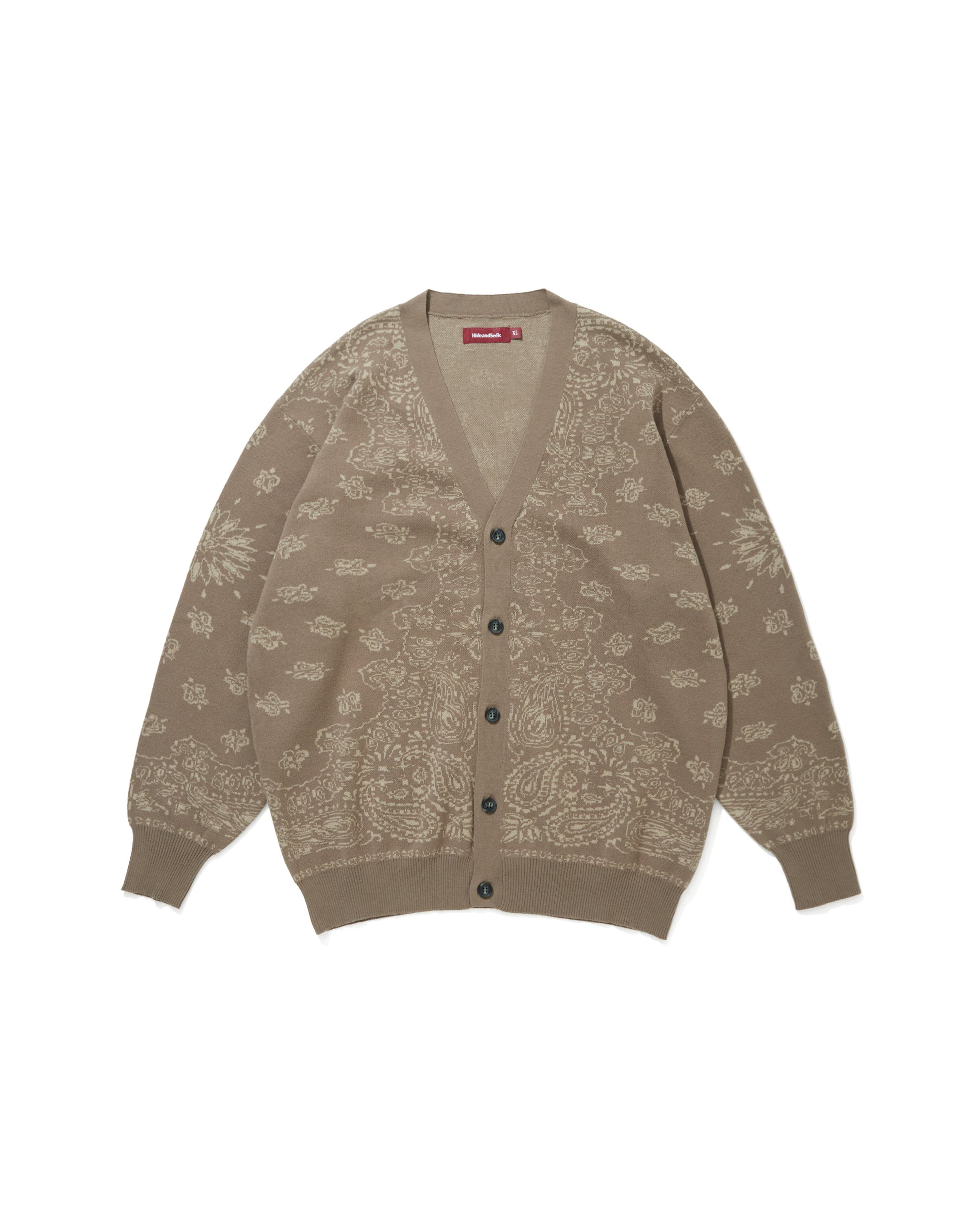 キムタク着 HIDE AND SEEK Bandana Cardigan L Bandana Cardigan | HIDE AND SEEK Official Web Shop