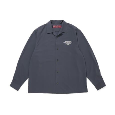 Open Collar L/S Shirt