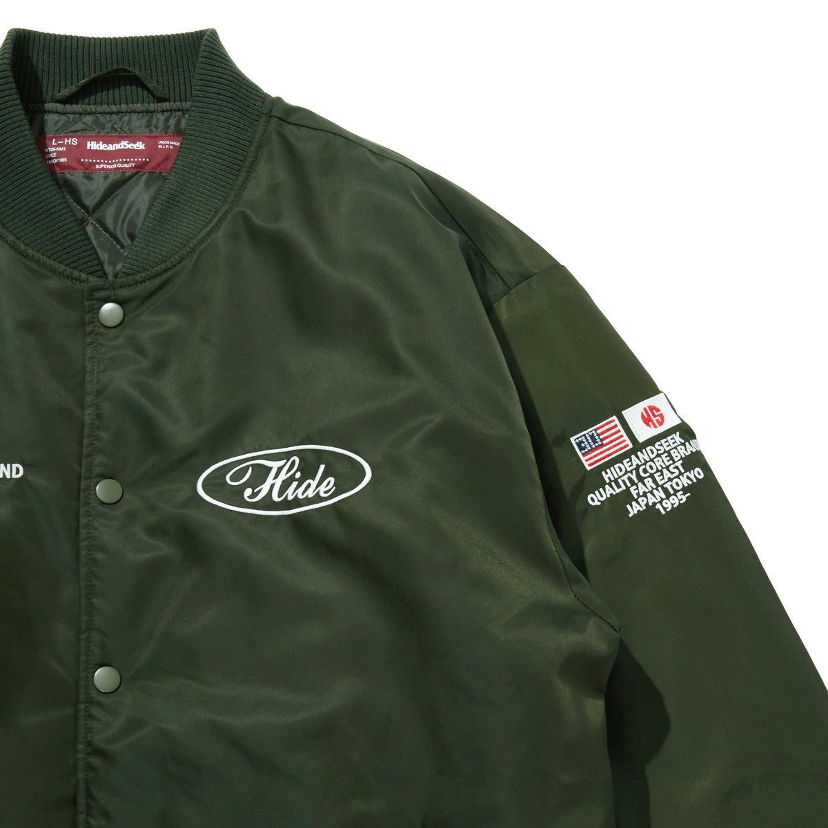 Stadium Jacket(25aw) | HIDE AND SEEK Official W