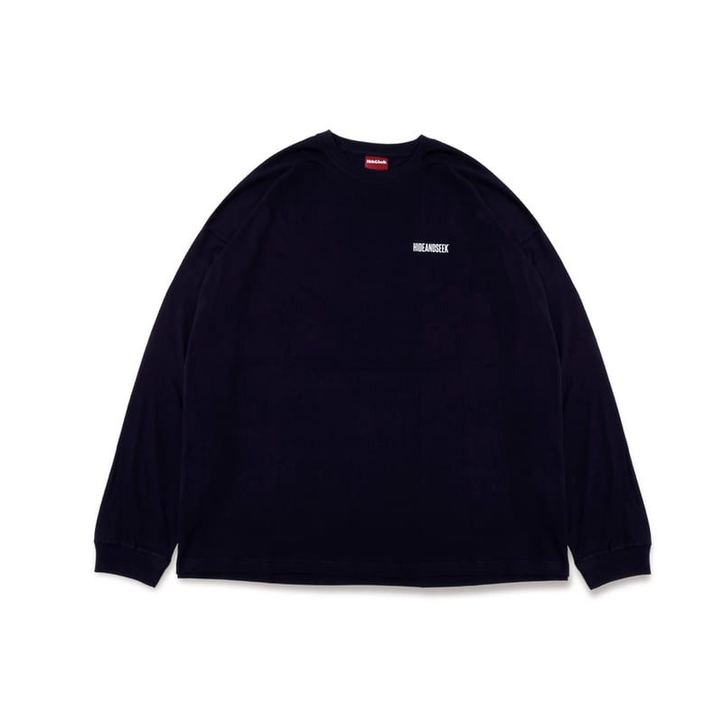 Logo L/S Tee(25ss Back) Big Silhouette | HIDE A