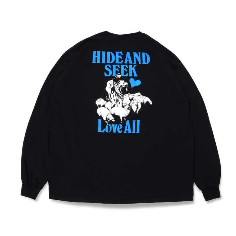 Love All L/S Tee(Back) | HIDE AND SEEK Official Love All L/S Tee(Back) | HIDE AND SEEK Official