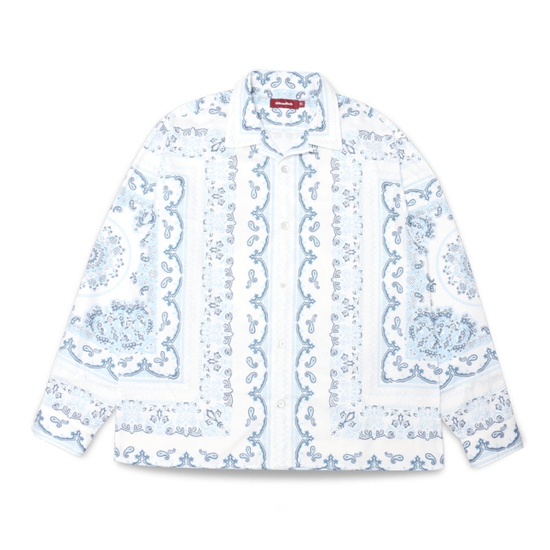木村拓哉着】HIDEANDSEEK 色濃く BANDANA PATTERN L/S L